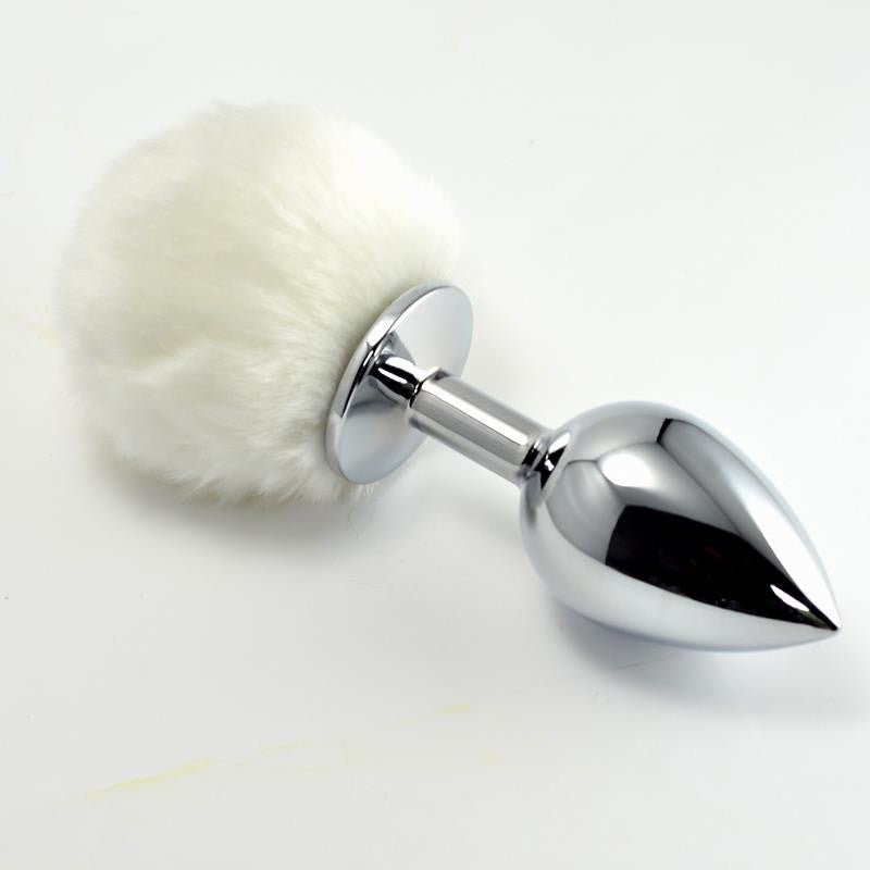 Coda Anale PomPon Bianca S