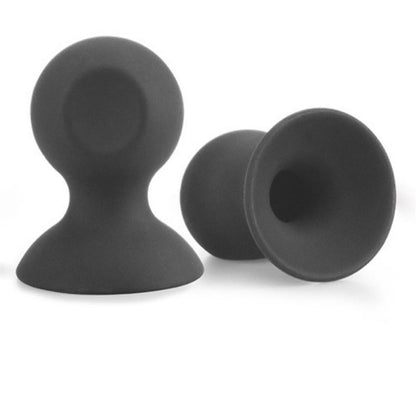 Pompette per Capezzoli Silicone Nere