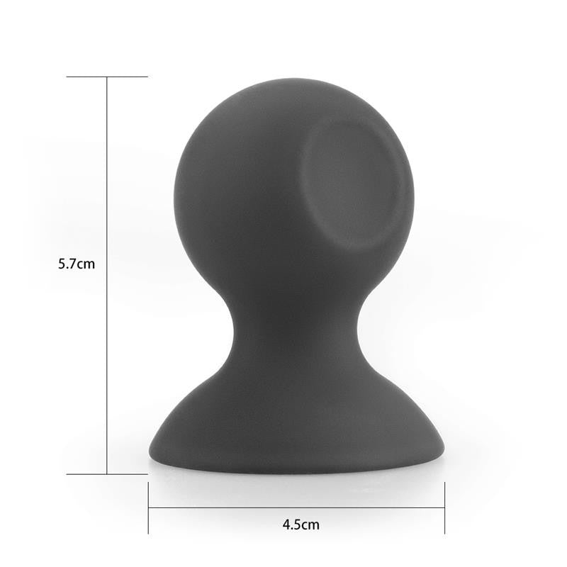 Pompette per Capezzoli Silicone Nere