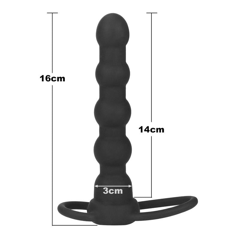 Dildo Anale Indossabile 13 cm Vibrante