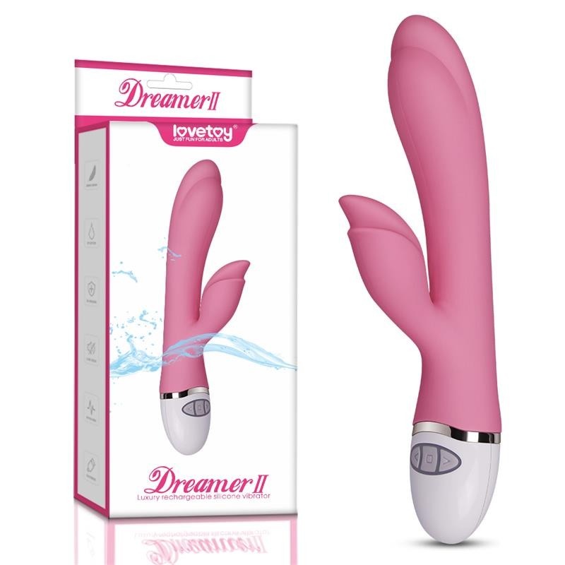 Vibratore Rabbit 20 cm Usb Dreamer 2
