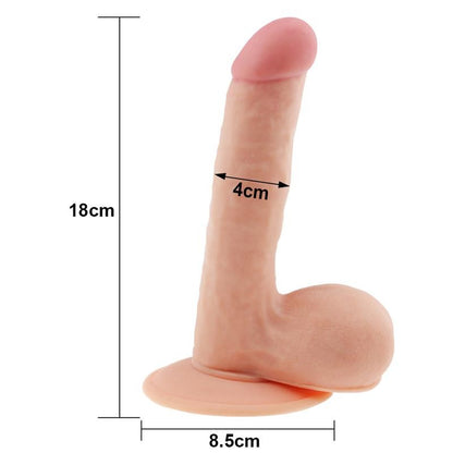 Dildo Realistico 18 cm Ultra Soft Dude 7,5
