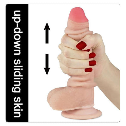 Dildo Pelle Scorrevole 17 cm Sliding 7