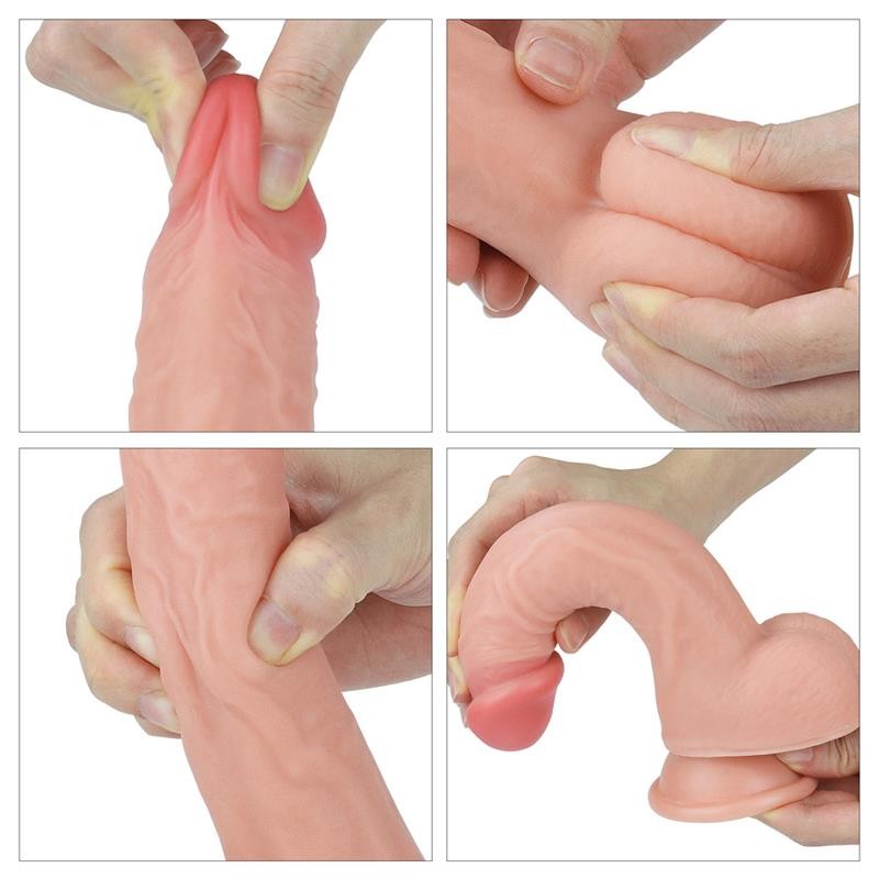 Dildo Realistico 22 cm Silicone Liquido 8
