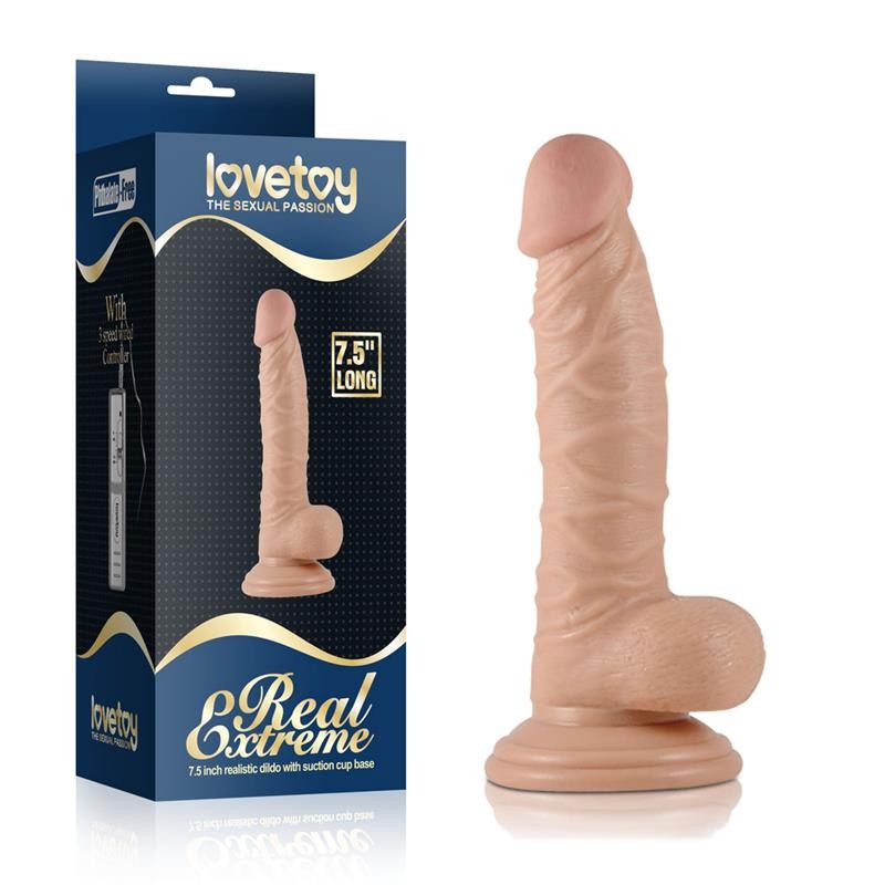 Dildo Realistico 19 cm Real Extreme 7.5