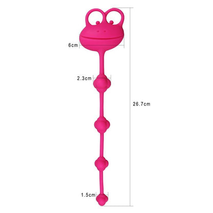 Palline Anali Silicone Frog