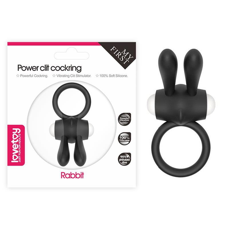 Anello Vibrante Power Clit Nero