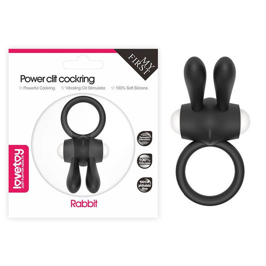 Anello Vibrante Power Clit Nero