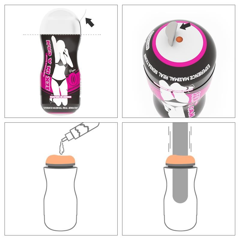 Vagina Realistica 16 cm Sex Can