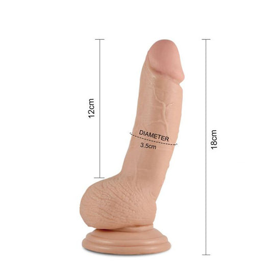 Vibratore Realistico 18 cm Real Extreme 7