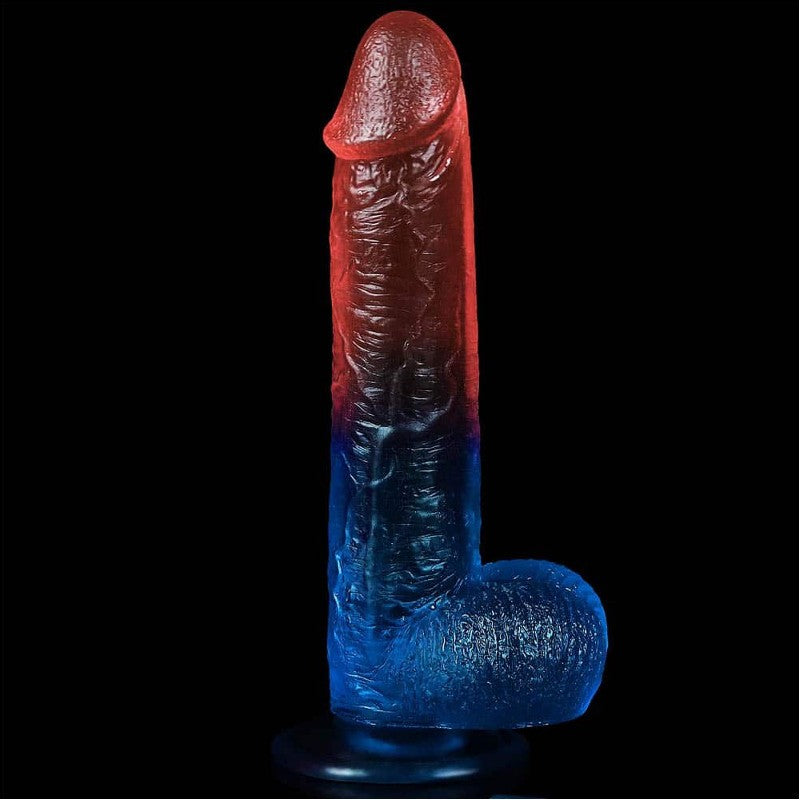 Dildo Colorato 23 cm Dazzle Studs 9