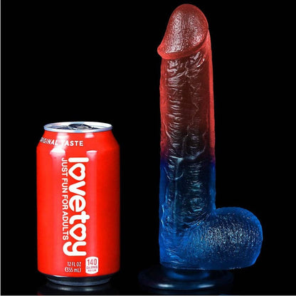 Dildo Colorato 23 cm Dazzle Studs 9