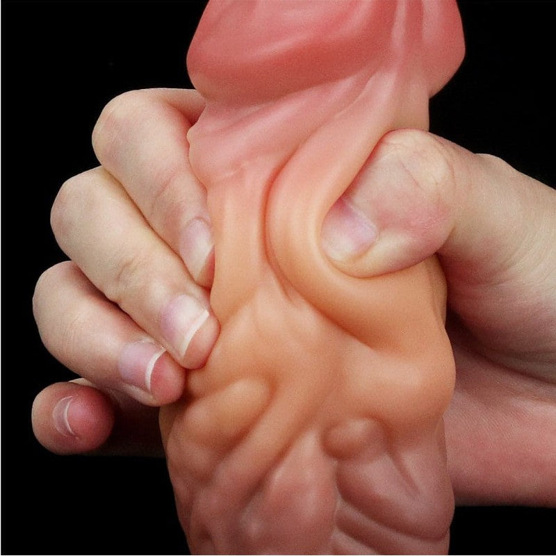 Dildo Bizarre 18 cm Silicone Platinum 7