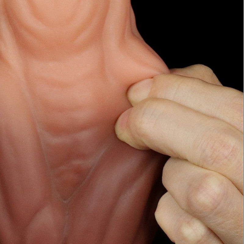 Dildo Bizarre 24 cm Silicone Platinum 9,5