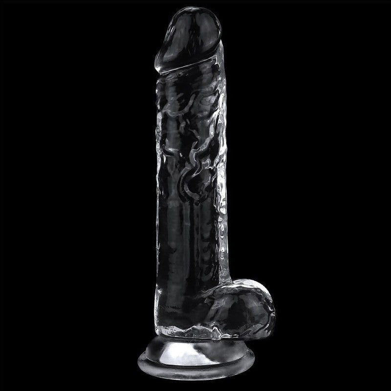 Dildo Trasparente 19 cm Jelly Clear 7.5
