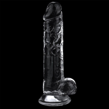 Dildo Trasparente 19 cm Jelly Clear 7.5