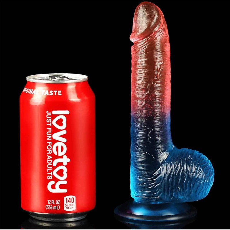 Dildo Colorato 19 cm Dazzle 7.5