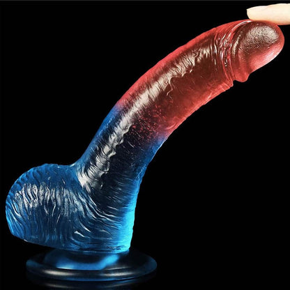 Dildo Colorato 19 cm Dazzle 7.5