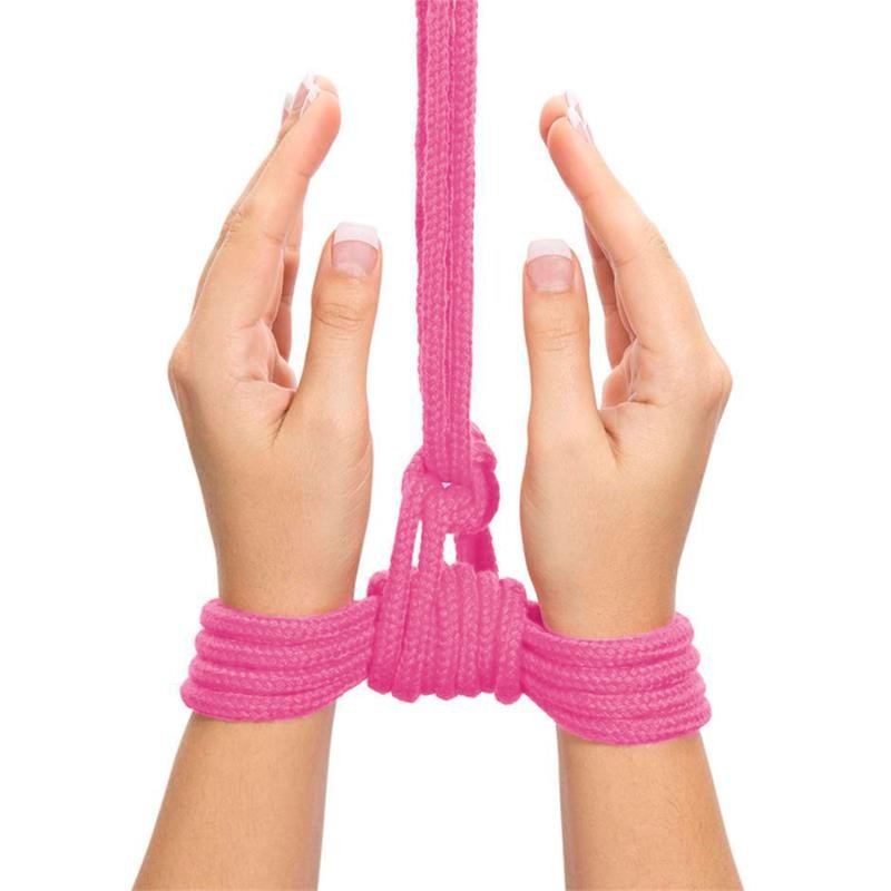 Corda Bondage 10 mt Cotone Rosa
