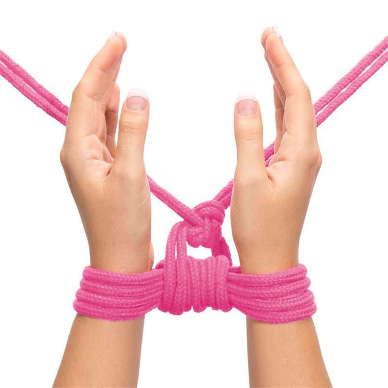 Corda Bondage 10 mt Cotone Rosa
