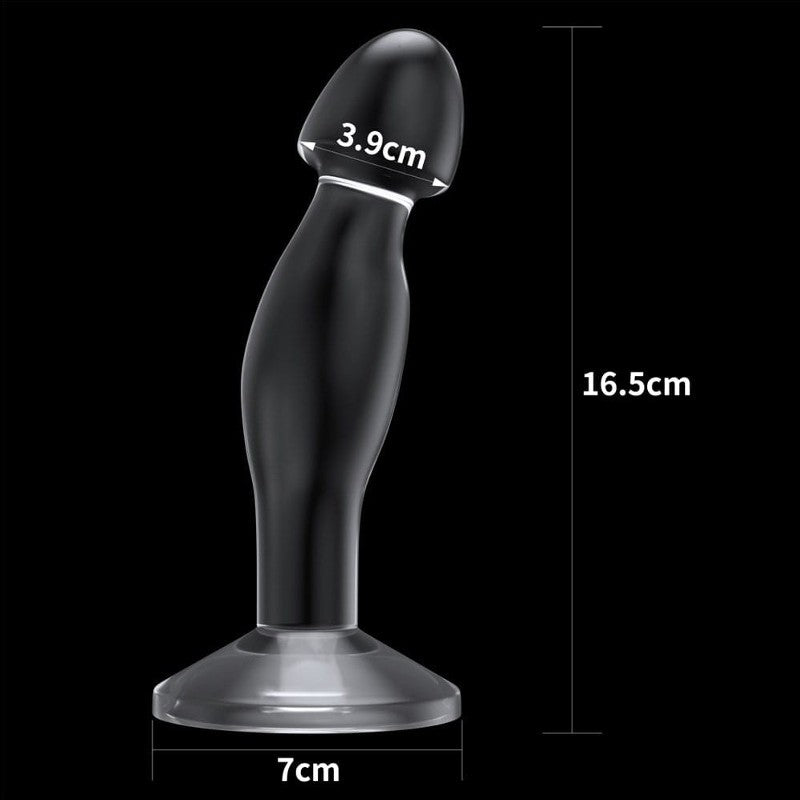Dildo Anale Trasparente 16 cm Flawless 6.5