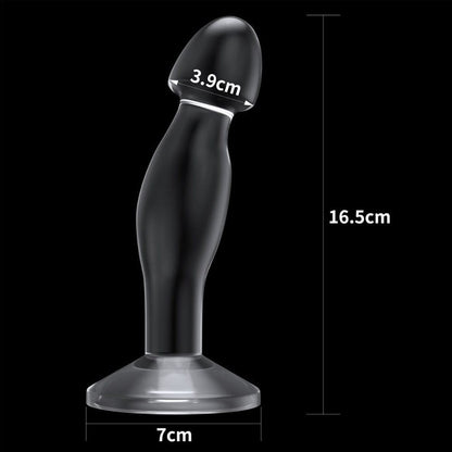 Dildo Anale Trasparente 16 cm Flawless 6.5