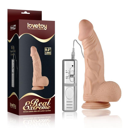 Vibratore Realistico 21 cm Real Extreme Dildo 9