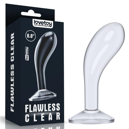 Plug Anale Trasparente 15 cm Flawless 6