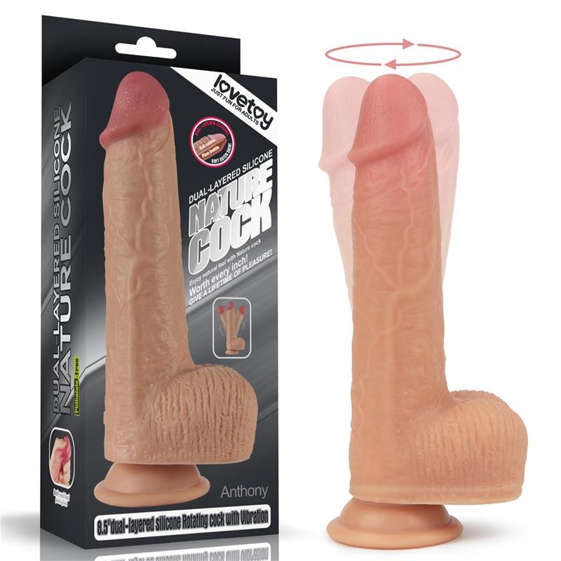 Vibratore Rotante Riscaldante 21 cm Anthony