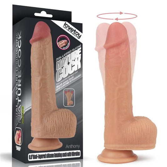 Vibratore Rotante Riscaldante 21 cm Anthony