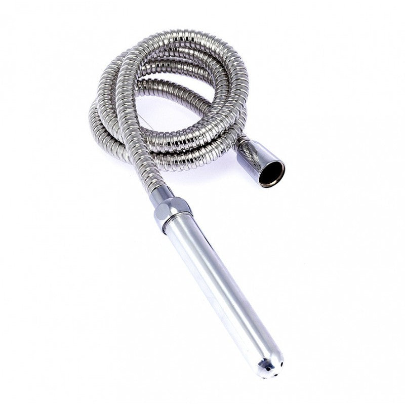Clistere con Tubo Doccia Acciaio