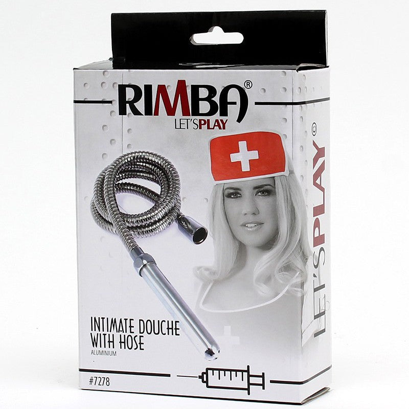 Clistere con Tubo Doccia Acciaio