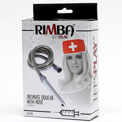 Clistere con Tubo Doccia Acciaio