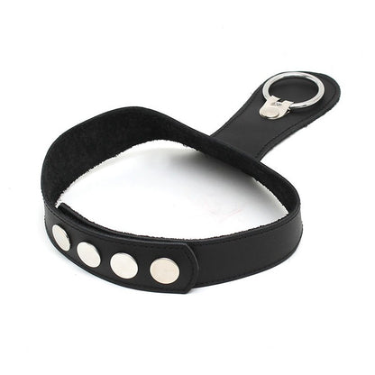 Collare Bdsm con Anello Acciaio