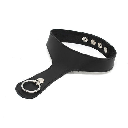 Collare Bdsm con Anello Acciaio