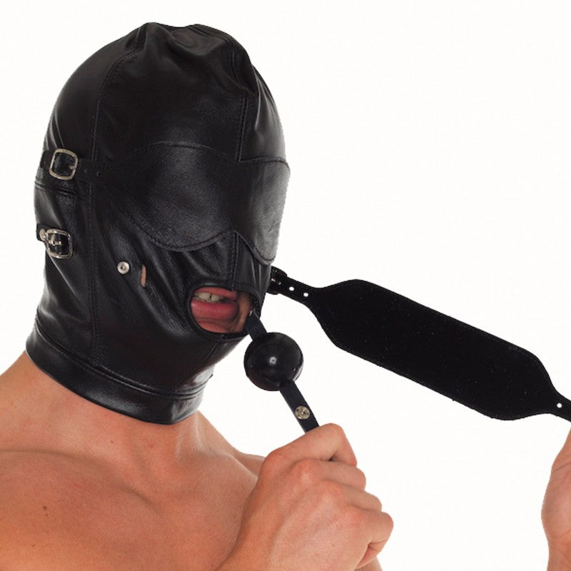 Cappuccio Bondage con Ball Gag