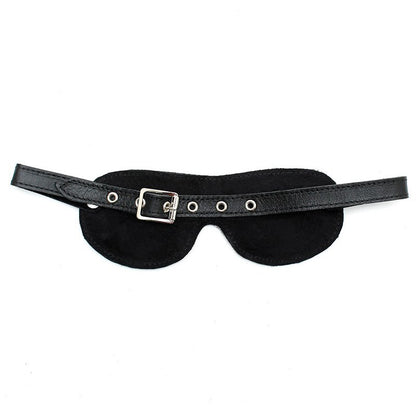 Maschera Bdsm Oscurante Vera Pelle
