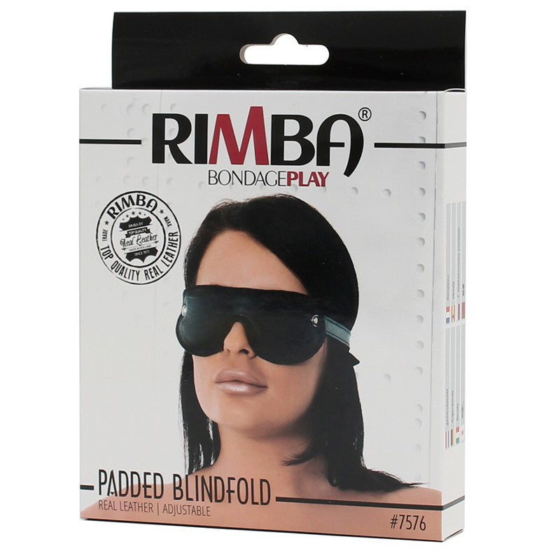 Maschera Bdsm Oscurante Vera Pelle