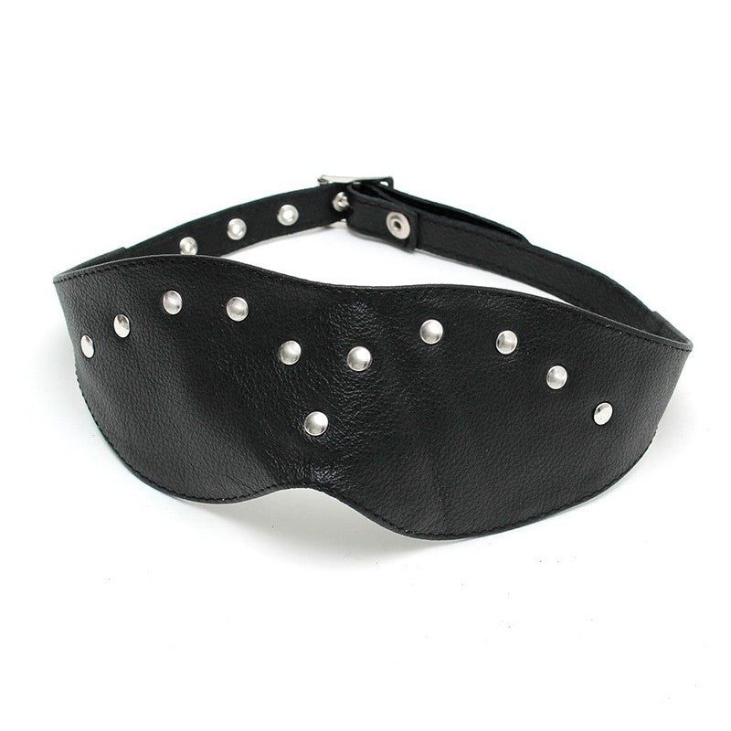 Mascherina Bdsm Vera Pelle Rimba