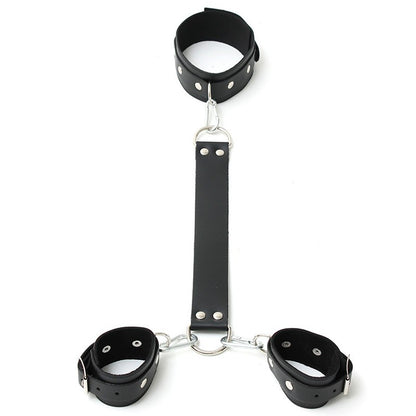 Costrittore Bondage Collare con Manette