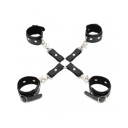 Hogtie Sadomaso con Manette e Cavigliere