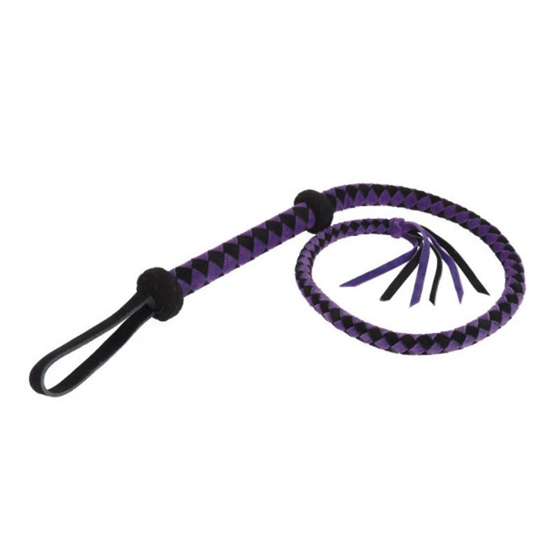 Frusta Sadomaso Domatore Pelle 110 cm