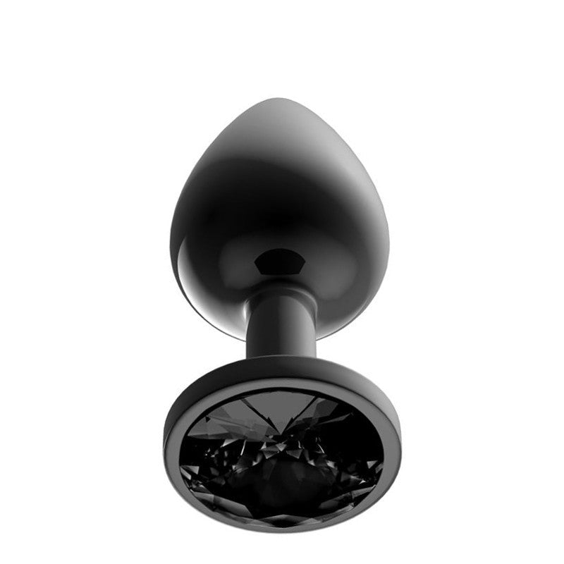 Gioiello Anale Nero L 9 cm Acciaio