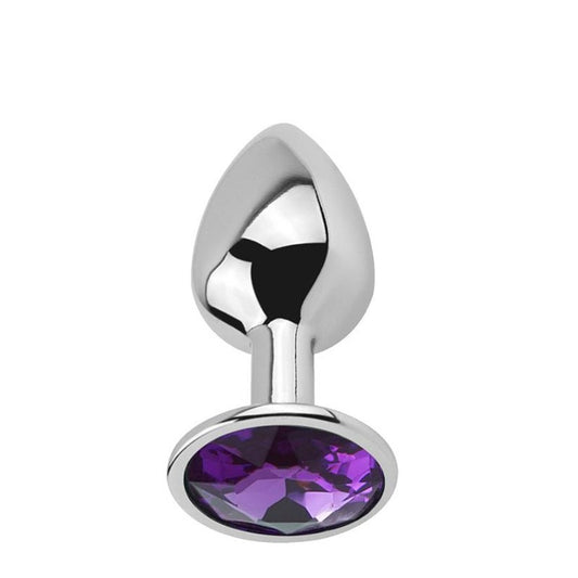 Gioiello Anale Viola M 8 cm