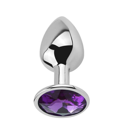 Gioiello Anale Viola L 9 cm