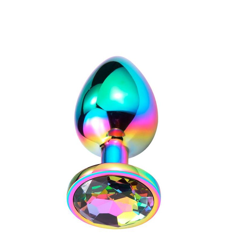 Gioiello Anale Multicolor M 8 cm
