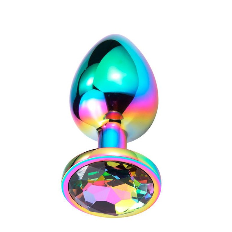 Gioiello Anale Multicolor L 9 cm
