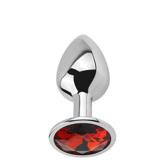 Gioiello Anale Rosso M 8 cm Rubby