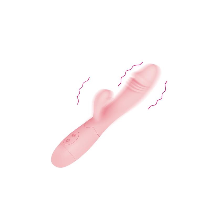 Vibratore Rabbit Ricaricabile 19 cm Snappy