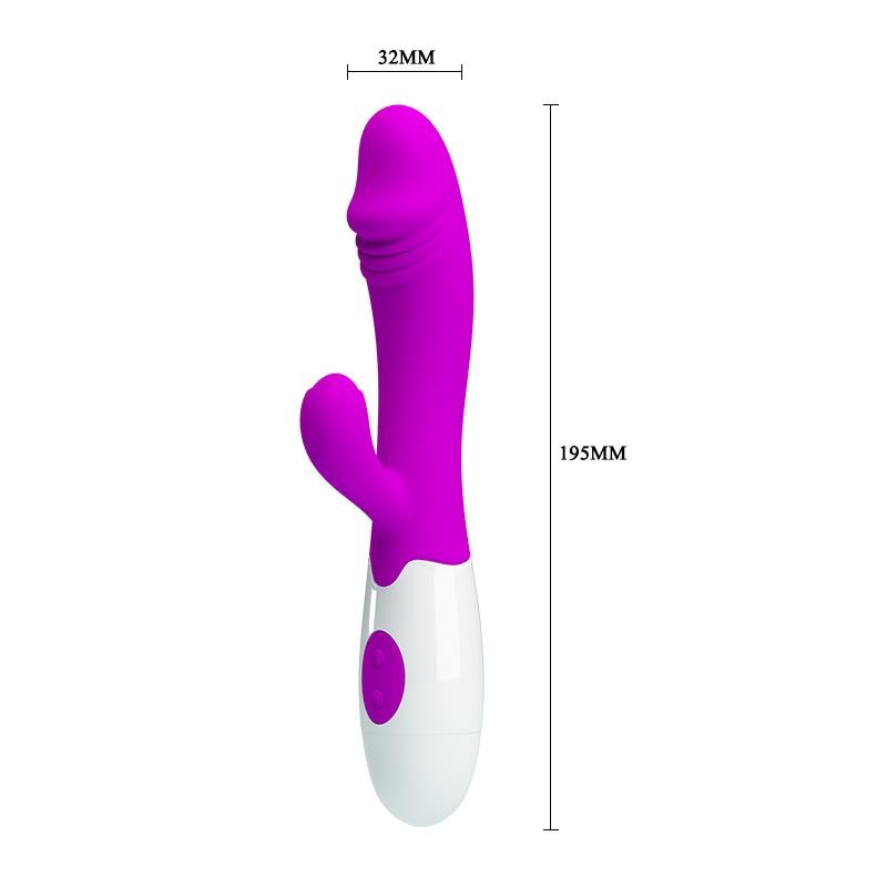 Vibratore Rabbit 19 cm Snappy